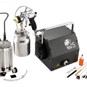 QTech5 Suction gun + Pressure pot