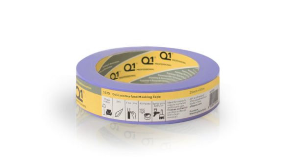 3570 Q1® Delicate Surface Masking Tape Single Roll