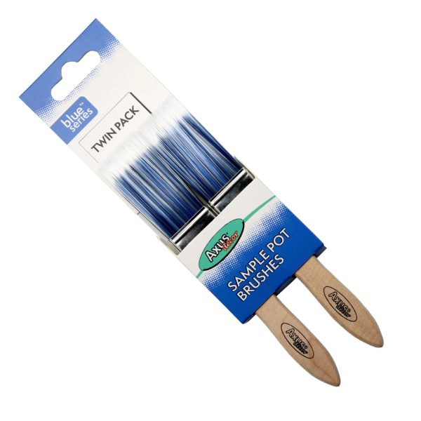 Axus Blue Series Sample Pot Brush - Twin Pack