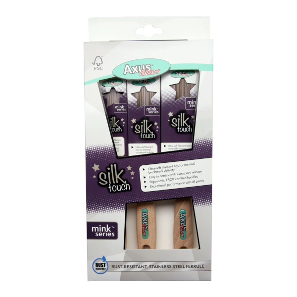 Axus Mink Series Silk Touch Brush Set