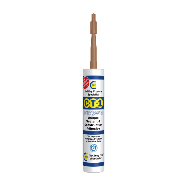 CTEC CT1 Sealant & Construction Adhesive Brown