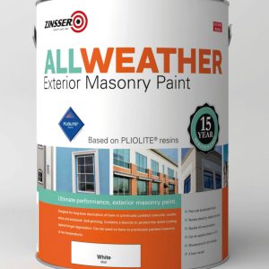 Zinsser AllWeather Exterior Masonry Paint 5LT