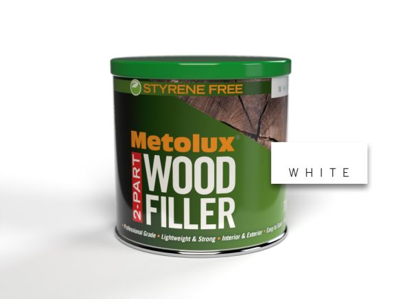 Metolux 2 part styrene free wood Filler