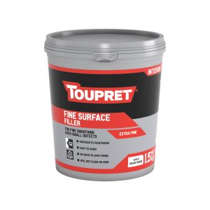 Toupret Fine Surface Filler 1.5kg (Extra fine)