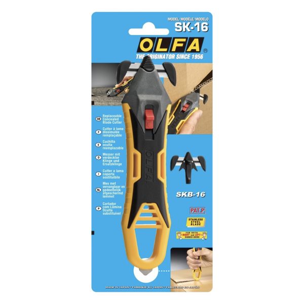 Olfa Quick Change Concealed Blade Safety Knife (SK-16)