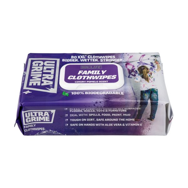 Ultra Grime Pro XXL Family Clothwipes