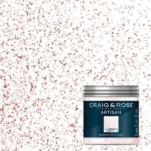 Craig & Rose Artisan Rose Gold Glitter Glaze