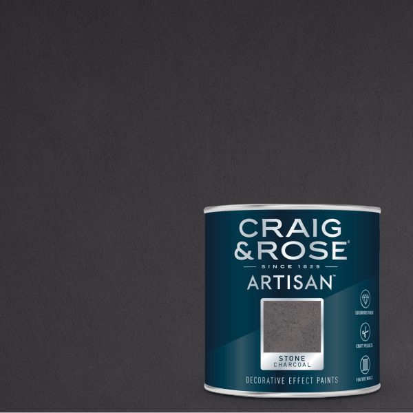 Craig & Rose Artisan Charcoal Stone Effect